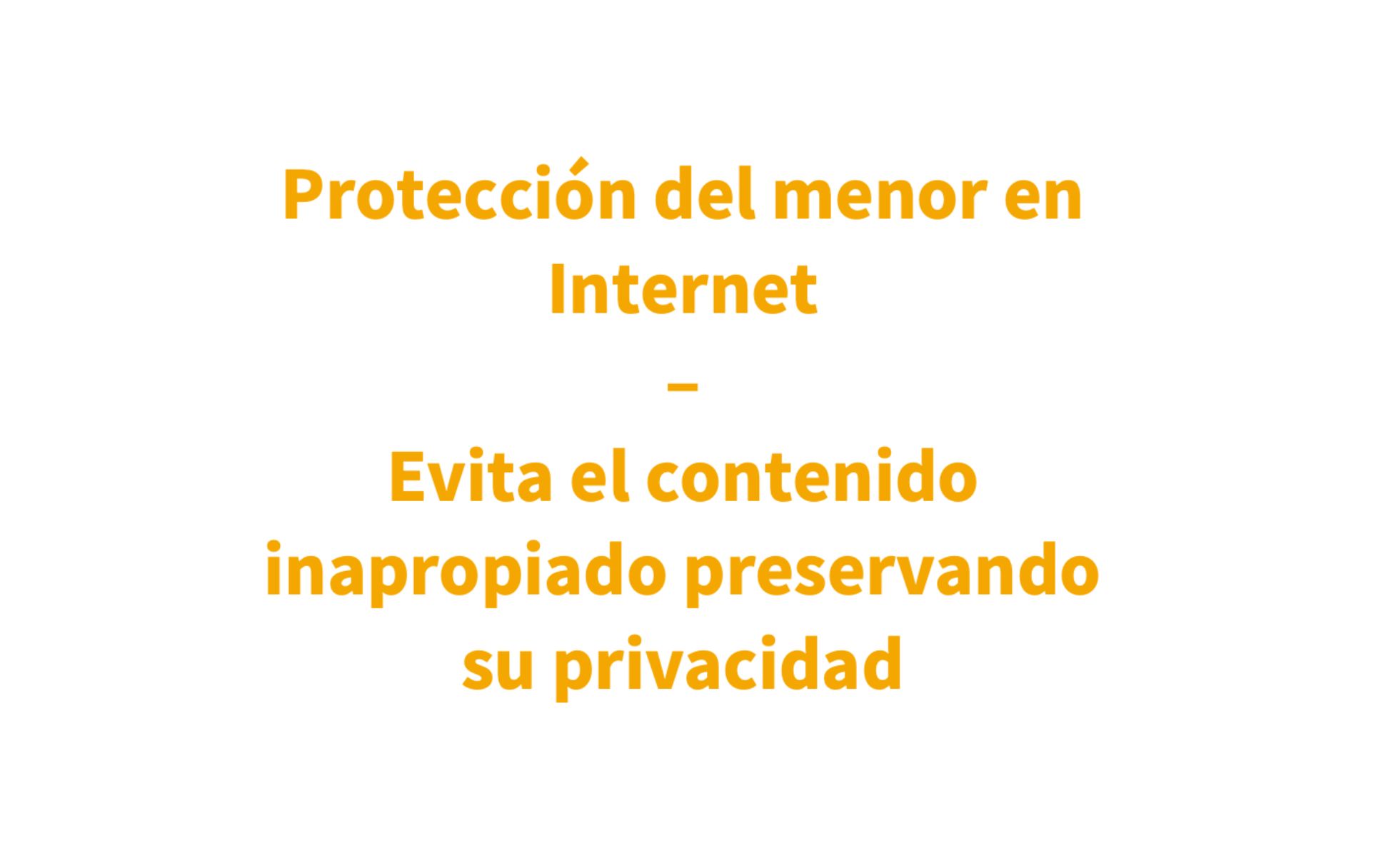 Protección Del Menor En Internet Evita El Acceso A Contenido • Cristic 0420